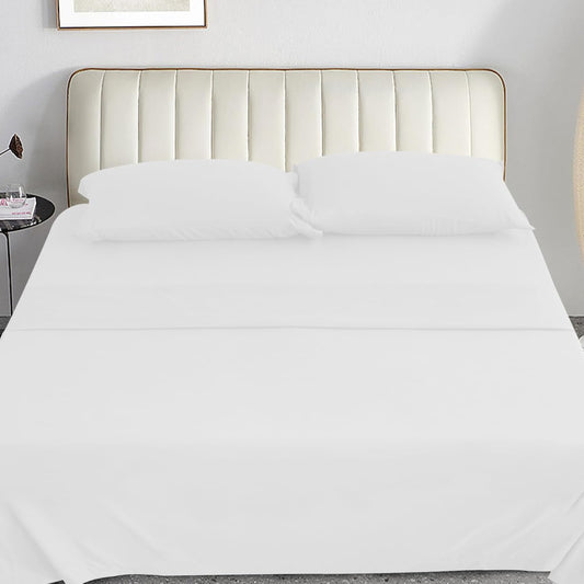 Queen Sheet Set for Air Mattress - 4 Piece Queen Sheet Set Deep Pocket Up to 24 Inches