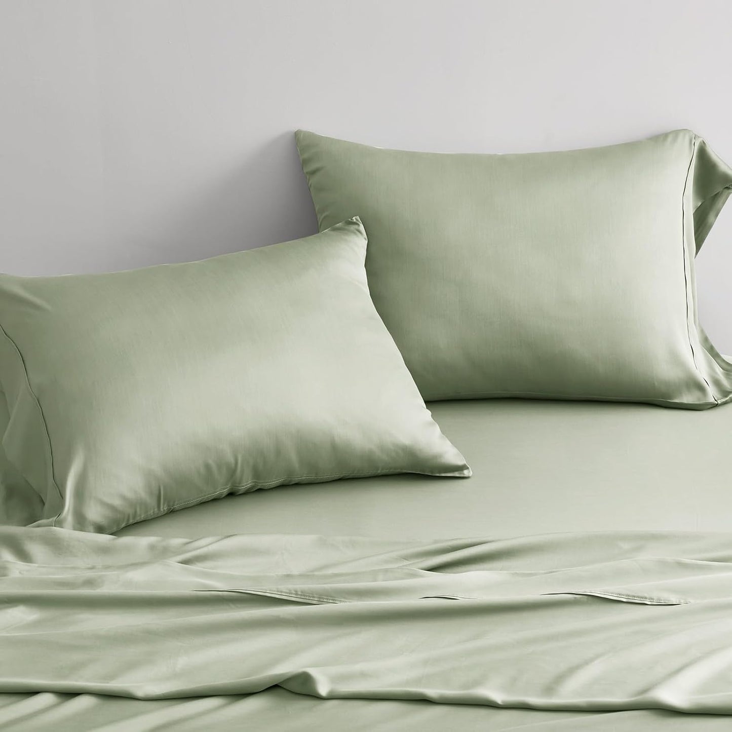Sheet Set King Size 4 Pieces，Soft Cooling Bed Sheets for Hot Sleepers
